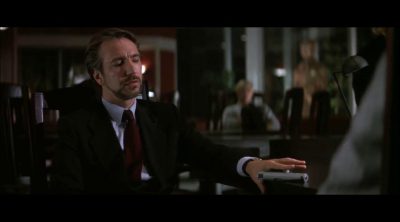 Hans Gruber in 'Die Hard'