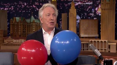 Alan Rickman's voice after helium